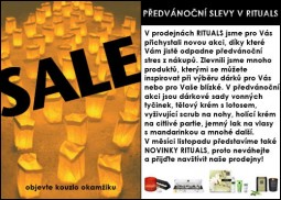 Pedvnon slevy RITUALS - Objevte kouzlo okamiku!