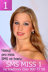Miss Pbramska 2008 - SMS hlasovn Miss Sympatie